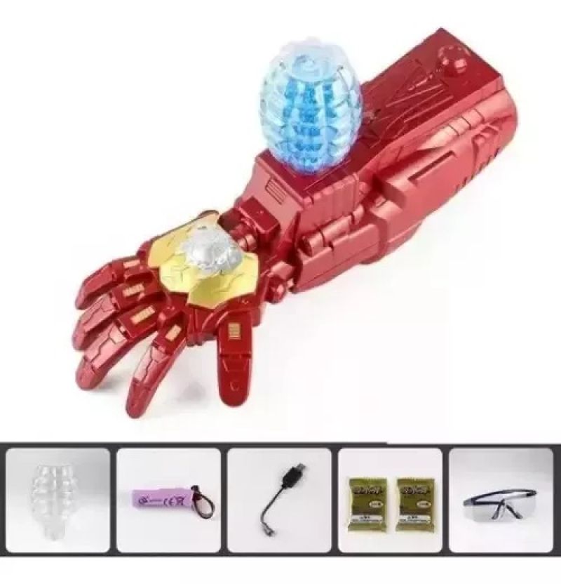 Comprar Guante De Iron Man Lanzador Hidrogel en Electroshopy - Ángulo 2